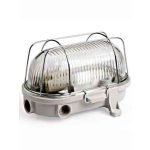Interlight Bulkhead Bulley Blanc Bakelite max. 25W | 195x135mm - IP54 - Convient pour 1x E27
