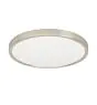 Eglo Plafonnier Fueva 6 Acier Nickel Satiné 17W 2900lm - 827-840-865 CCT