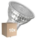 Voordeelpak 10x Osram LED Value Reflector Spot  GU10 PAR16 6.9W 575lm 60D - 830 Warm Wit | Vervangt 80W